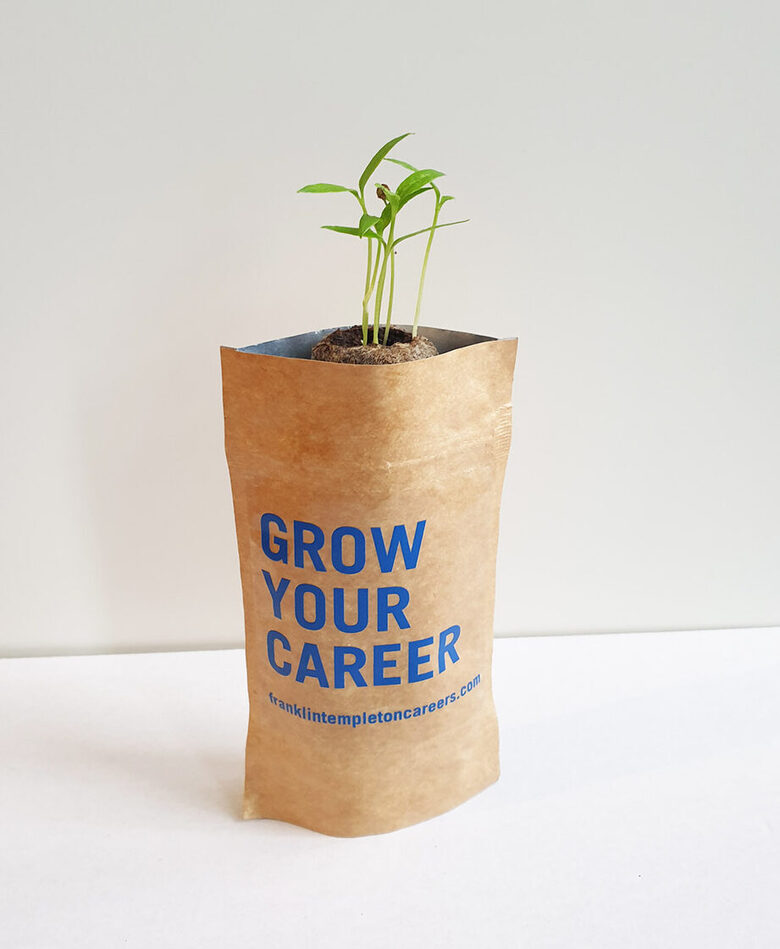 Verslo dovanos iš sėklų su įmonės logotipu/auginimo rinkiniai