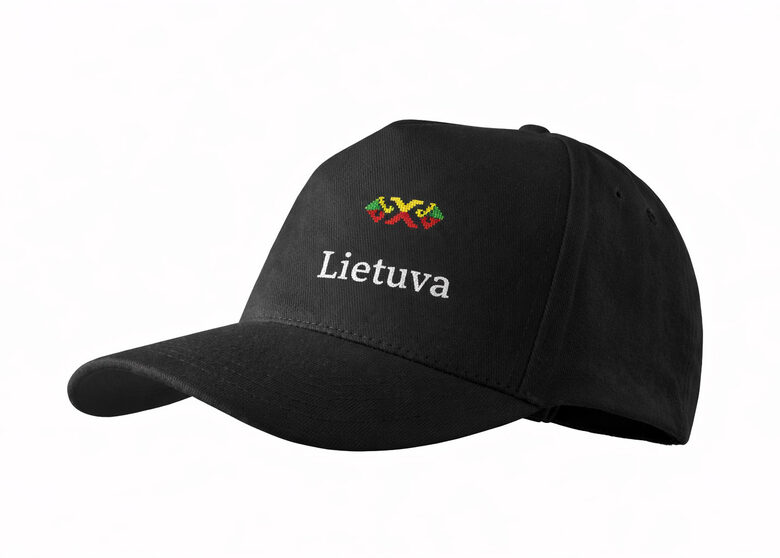 Kepuraitė su logotipu | Unisex medvilninė kepurė su siuvinėjimu arba odine etikete