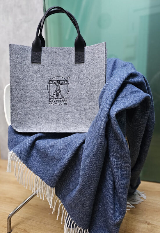  Veltinio krepšys + Pledas