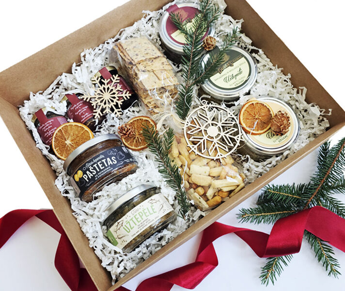 VIP kalėdinis rinkinys su užtepėlėmis