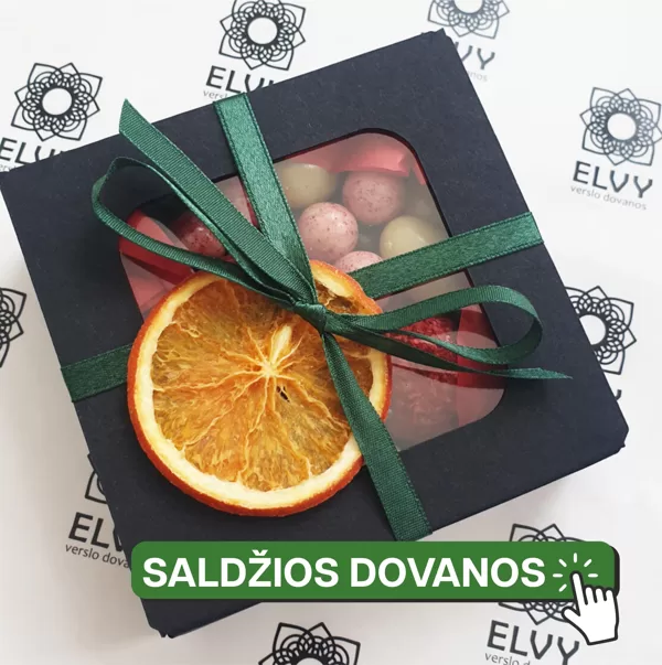 Saldžios dovanos su logotipu