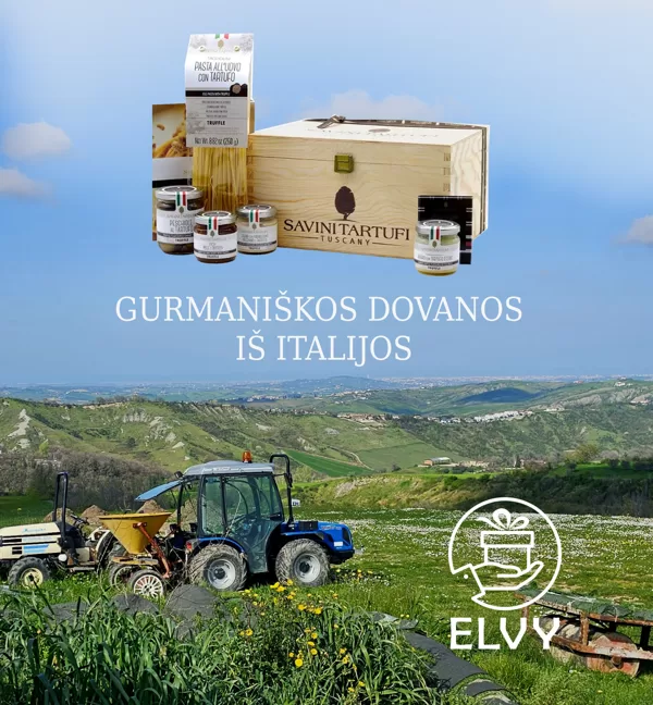 Gurmaniškos dovanos iš Italijos
